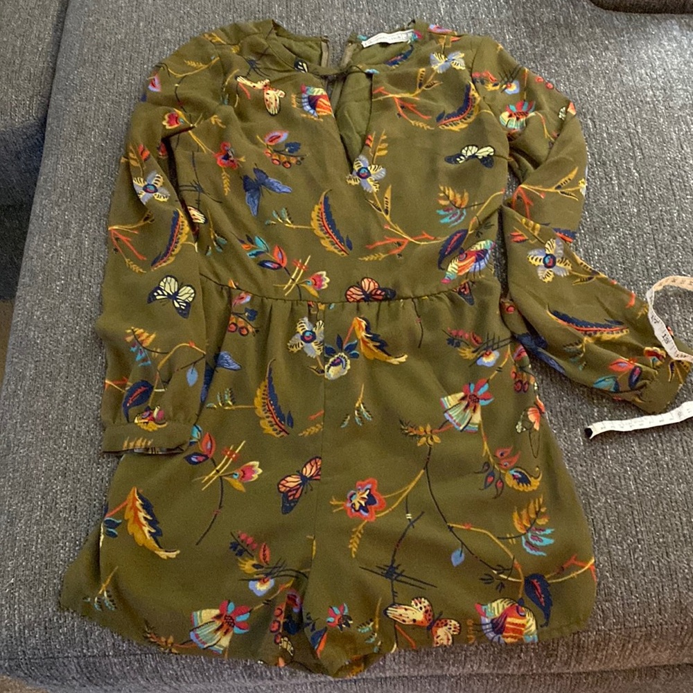 Abercrombie and Fitch long sleeve romper
